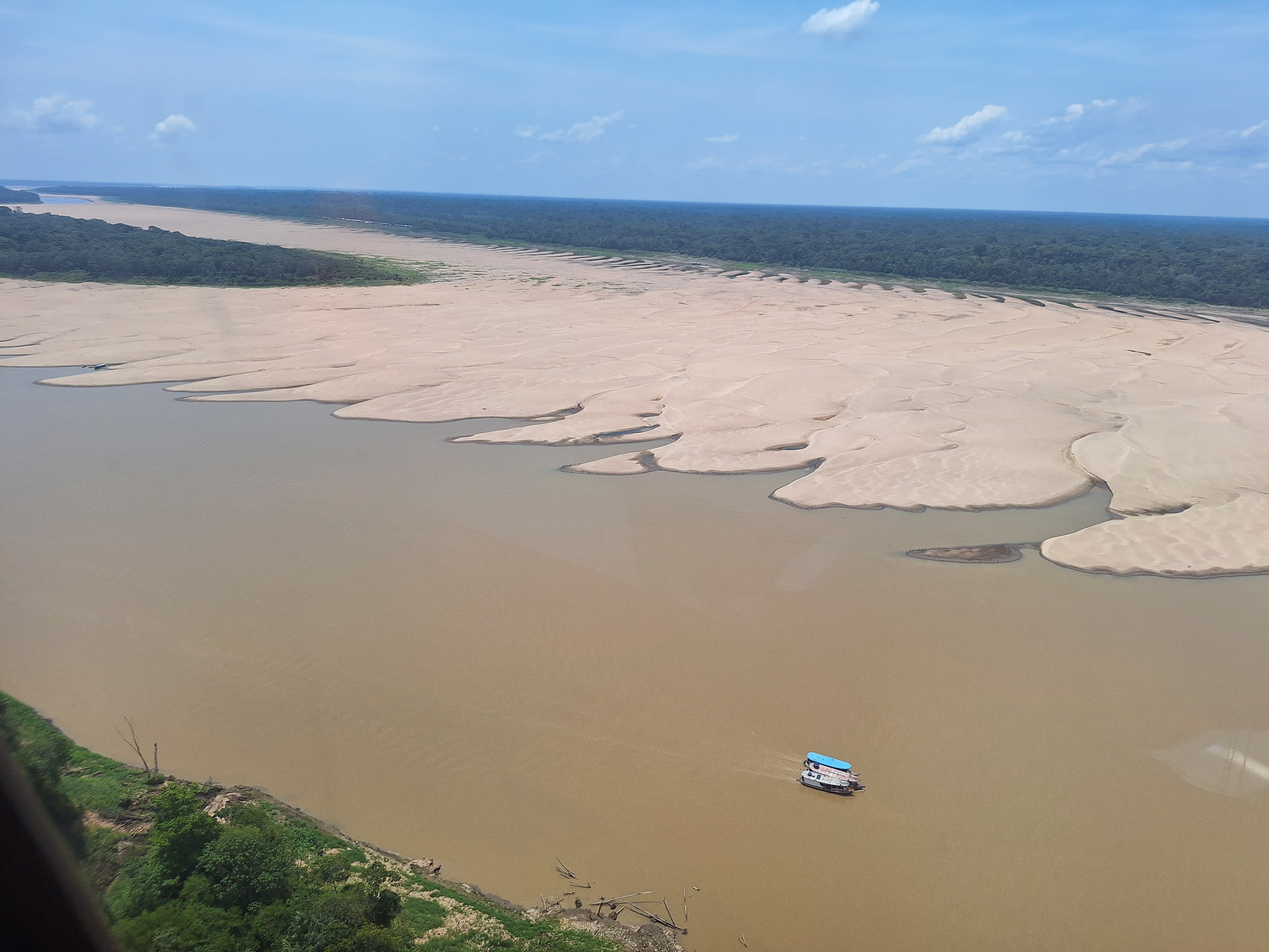 ICMBio instaura emergência diante da seca extrema no Amazonas