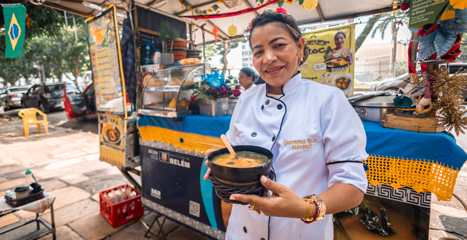 Ep. 2 Sebrae na COP 30: Tacacazeira busca qualificação para atender novos amantes da culinária paraense