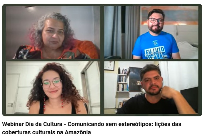 Cultura e Identidade na Amazônia: Webinar discute Comunicação sem Estereótipos 